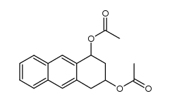 1,3-Diacetoxy-1,2,3,4-tetrahydroanthracen Structure