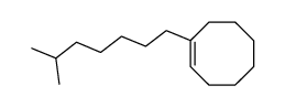 1-(6-methylheptyl)-1-cyclooctene结构式