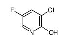 3-chloro-5-fluoro-2-hydroxypyridine Structure