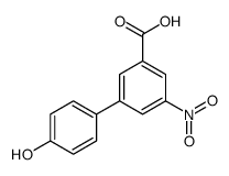 3-(4-hydroxyphenyl)-5-nitrobenzoic acid Structure