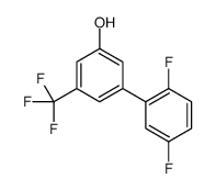 3-(2,5-difluorophenyl)-5-(trifluoromethyl)phenol Structure