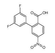 2-(3,5-difluorophenyl)-4-nitrobenzoic acid Structure