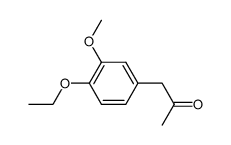 (4-ethoxy-3-methoxy-phenyl)-acetone Structure