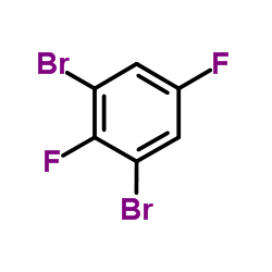 1,3-Dibromo-2,5-difluorobenzene Structure