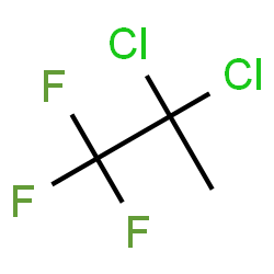 Dichlorotrifluoropropane structure