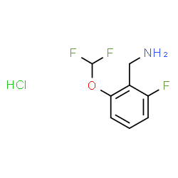 2-(Difluoromethoxy)-6-fluorobenzylamine hydrochloride picture