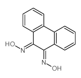 9,10-Phenanthrenedione, dioxime结构式