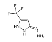 3-Hydrazinyl-5-(trifluoromethyl)pyrazole structure