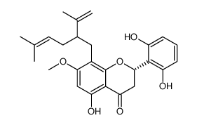 Exiguaflavanone B Structure