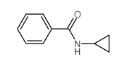 Benzamide,N-cyclopropyl-结构式