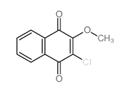 1,4-Naphthalenedione,2-chloro-3-methoxy- Structure