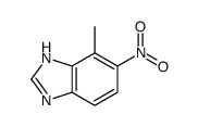 1H-Benzimidazole,4-methyl-5-nitro-(9CI) Structure