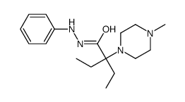 2-ethyl-2-(4-methylpiperazin-1-yl)-N'-phenylbutanehydrazide Structure