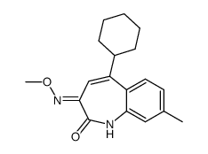 5-CYCLOHEXYL-8-METHYL-1H-BENZ[B]AZEPINE-2,3-DIONE-3-(O-METHYLOXIME) picture