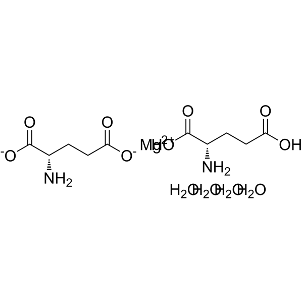 L-谷氨酸 半镁盐 四水合物图片