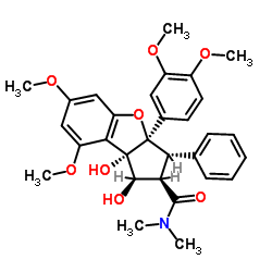 3'-甲氧基楝酰胺结构式