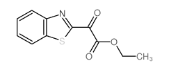 Ethyl 2-(benzo[d]thiazol-2-yl)-2-oxoacetate Structure