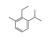 Benzene, 2-ethyl-1-methyl-3-(1-methylethyl)- (9CI) Structure