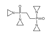 1-[aziridin-1-yl-[2-[bis(aziridin-1-yl)phosphoryl]ethyl]phosphoryl]aziridine Structure