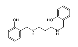 2-[[3-[(2-hydroxyphenyl)methylamino]propylamino]methyl]phenol Structure