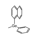 (R)-(methyl)(1-naphthyl)(phenyl)germane Structure