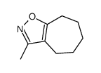 4H-Cyclohept[d]isoxazole,5,6,7,8-tetrahydro-3-methyl-(8CI,9CI) picture