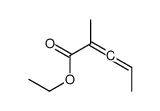 ethyl 2-methylpenta-2,3-dienoate结构式