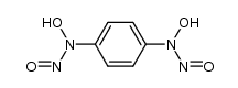 N,N'-dinitroso-1,4-phenylenedihydroxylamine Structure