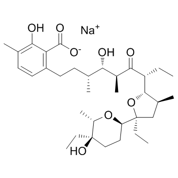 lasalocid a sodium salt Structure