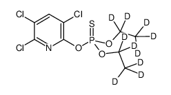 chlorpyrifos d10 structure