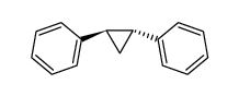 trans-(R,R)-(-)-1,2-diphenylcyclopropane Structure