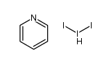 pyridine, hydriodide Structure