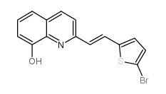 2-[2-(5-bromothiophen-2-yl)ethenyl]quinolin-8-ol图片