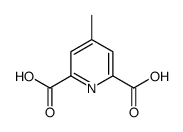 4-methylpyridine-2,6-dicarboxylic acid structure