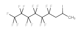 2-Iodo-1H,1H,1H,2H,3H,3H-perfluorononane Structure