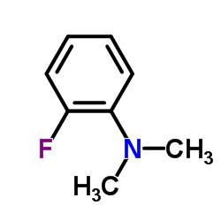 2-氟-N,N-二甲基苯胺结构式