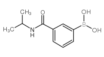 3-(N-Isopropylaminocarbonyl)phenylboronic acid structure