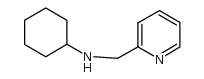 2-(cyclohexylaminomethyl)pyridine structure