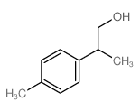 Benzeneethanol, .beta.,4-dimethyl- Structure