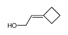 2-cyclobutylideneethan-1-ol Structure