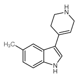 5-甲基-3-(1,2,3,6-四氢-吡啶-4-基)-1H-吲哚图片