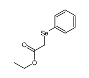 ethyl 2-phenylselanylacetate结构式