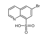 8-Quinolinesulfonic acid,6-bromo- Structure