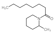 1-Octanone,1-(2-methyl-1-piperidinyl)-结构式