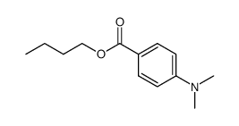 BUTYL 4-N,N-DIMETHYLAMINOBENZOATE结构式