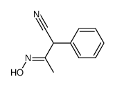 3-(hydroxyimino)-2-phenylbutanenitrile Structure