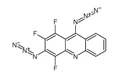 3,9-diazido-1,2,4-trifluoroacridine Structure