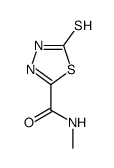 N-methyl-2-sulfanylidene-3H-1,3,4-thiadiazole-5-carboxamide Structure