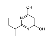 2-butan-2-yl-4-hydroxy-1H-pyrimidin-6-one Structure