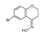 N-(6-bromo-2,3-dihydrochromen-4-ylidene)hydroxylamine Structure